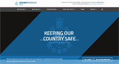 Desktop Screenshot of mi5.gov.uk